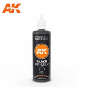 AK11242 AK Interactive Чёрная грунтовка, 100 мл / BLACK PRIMER 100ML