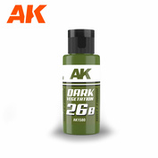 AK1580 AK Interactive Краска Dual Exo 26B - Тёмная растительность, 60 мл