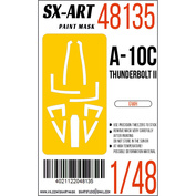 48135 SX-Art 1/48 Окрасочная маска A-10C Thunderbolt II (GWH)