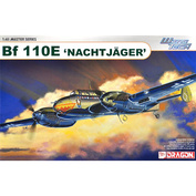 5566 Dragon 1/48 Истребитель Bf 110E 'Nachtjäger'