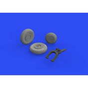 648622 Eduard 1/48 Набор дополнений для MiGG-15 колеса