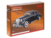 24022 ICM 1/24 Admiral Cabriolet with open cover, WWII German Passenger Car