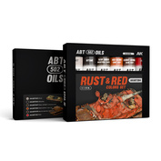 AKABT304 Abteilung 502 Набор красок Набор ржаво-красных оттенков / Rust and Red Color Set