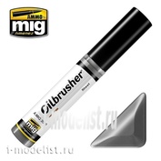 AMIG3536 Ammo Mig STEEL (Oil paint with thin brush applicator)