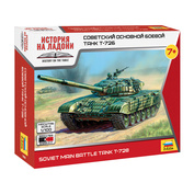 7400 Zvezda 1/100 Soviet main battle tank T-72B