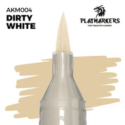 AKM004 AK Interactive Акриловый маркер PLAYMARKER - Тёмно-серый / DIRTY WHITE  – PLAYMARKER