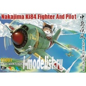 001 Tiger Models Nakajima Ki84 Fighter And Pilot
