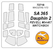72718 KV Models 1/72 SA 365 / SA 365N Dauphin 2