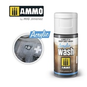 AMIG0714 Ammo Mig Acrylic Wash (Deep Grey) 15 ml / ACRYLIC WASH Deep Grey Wash