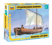 Zvezda 9033 1/72 Medieval lifeboat