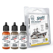 AMIG7338 Ammo Mig Набор матовых шейдеров - везеринг флота / Matt SHADER Set Naval Weathering