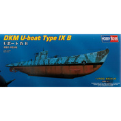 87006 HobbyBoss 1/700 Немецкая U-boat Type IX B