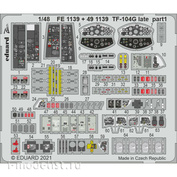 FE1139 Eduard 1/48 Набор фототравления для TF-104G поздний тип