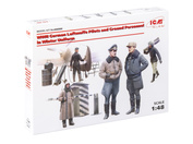 1/48 ICM 48086 German pilots and ground personnel of the Luftwaffe II CF winter uniform