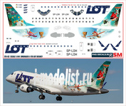 170-02 PasDecals 1/144 Декаль на Embraer 170 LOT Disney