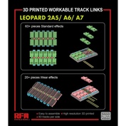 RM-2022 Rye Field Model 1/35 Working Tracks for Leopard 2A5/A6/A7 (3D printing)