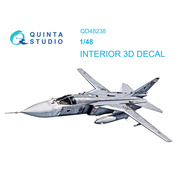 QD48238 Quinta Studio 1/48 3D Decal cabin interior Sukhoi-24M (Trumpeter)