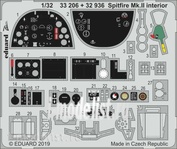 33206 Eduard 1/32 Фототравление для Spitfire Mk. II интерьер