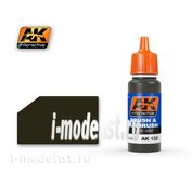 AK-132 AK Interactive Paint acrylic OLIVE DRAB SHADOW (olive USA, shade)