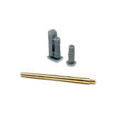 72065 Zedval 1/72 122mm D-30 barrel for 34/122 tanks with muzzle brake