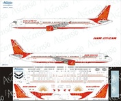 321-013 Ascensio 1/144 Декаль для airbu A321 (Air India)