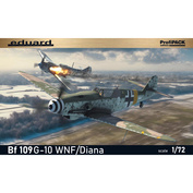 70164 Eduard 1/72 Немецкий истребитель Bf 109G-10 WNF/ Diana (ProfiPACK)