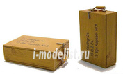 EL010 Plusmodel 1/35 German box for grenades (ящик для гранат, Германия, 4 штуки)