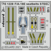 FE1228 Eduard 1/48 Фототравление для F/ A-18E стальные ремни