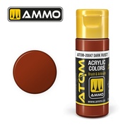 ATOM20047 Ammo Mig Акриловая краска ATOM COLOR Тёмная ржавчина / Dark Rust