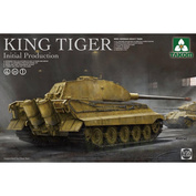 2096 Takom 1/35 WWII German heavy tank King Tiger initian production 4 in 1