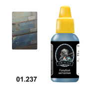01.237 Jim Scale Acrylic paint color Metallic Blue