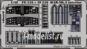 FE516 Eduard 1/48 Color photo etched parts for HAR. Mk.3 interior S. A. 