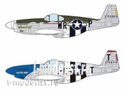 02054 Hasegawa 1/72 North American P-51B Mustang D-Day Marking Combo (two models in a box)