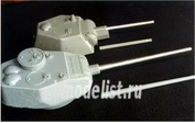 3502-2 Model Point 1/35 Ствол металлический 76 мм ствол Ф-34 с подвижной и неподвижной частями бронемаски. Танк тип 34-76