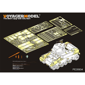 PE35934 Voyager Model 1/35 Photo Etching for US M3 Stuart Light Tank