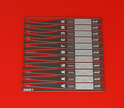 3951 Jas glue Applicator, set of 11 PCs.