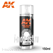 AK1016 AK Interactive Мелкий металлический грунтовочный спрей, 150 мл