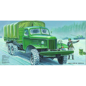 01003 Я-моделист клей жидкий плюс подарок Трубач 1/35 Z&L-157K military truck