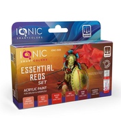 IONIC-0507 Ammo Mig Набор красок IONIC необходимые красные цвета / Essential Reds