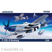 84172 Eduard 1/48 Самолет P-51D-5