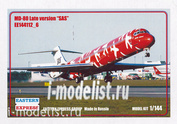 144112-6 Восточный экспресс 1/144 Авиалайнер MD-80 поздний SAS (Limited Edision)