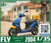 DMS-35009 ДМС 1/35 Итальянский мотороллер Fly