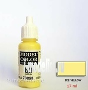 70858 Vallejo Краска акриловая `Model Color Желтый холодный/ Ice Yellow