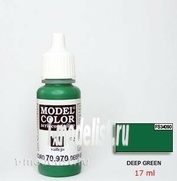 70970 Краска акриловая `Model Color Зеленый темный/Deep green