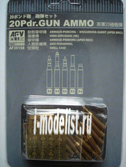 AF35158 AFVClub 1/35 British 20pdr ammunition
