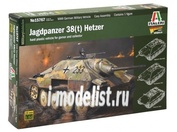 15767 Italeri 1/56 jagdpanzer 38(t) HETZER SELF-propelled Gun