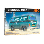 AK35025 AK Interactive 1/35 Коммерческий фургон T2 1972 года