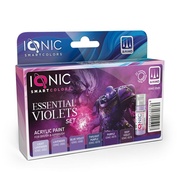 IONIC-0509 Ammo Mig Набор необходимых фиолетовых тонов / IONIC Essential Violets Set