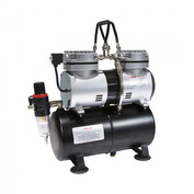 1206 JAS a Specialized compressor for airbrush manual pressure control on the output.