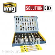 AMIG7701 Ammo Mig IDF VEHICLES SOLUTION BOX / Набор для автомобилей Израиля